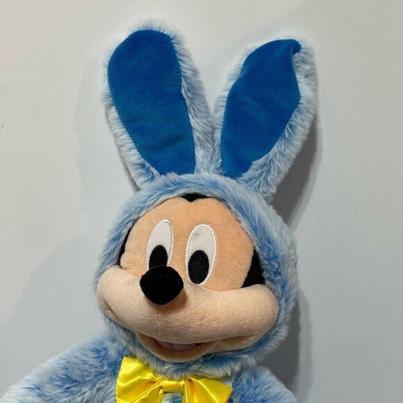 Disney Mickey Mouse Easter Plush Figure 18” Blue NWT - Picture 3 of 5
